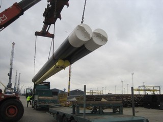 pieces arrive at  antwerp 1